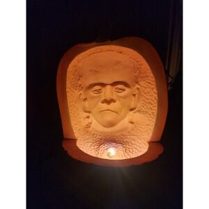 Halloween 3D Lumagram Frankenstein Pumpkin Holographic Image Lamp Indoor Outdoor